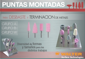 Puntas Montadas Vitrificadas